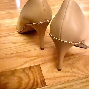 Coach genuine leather pumps size 10